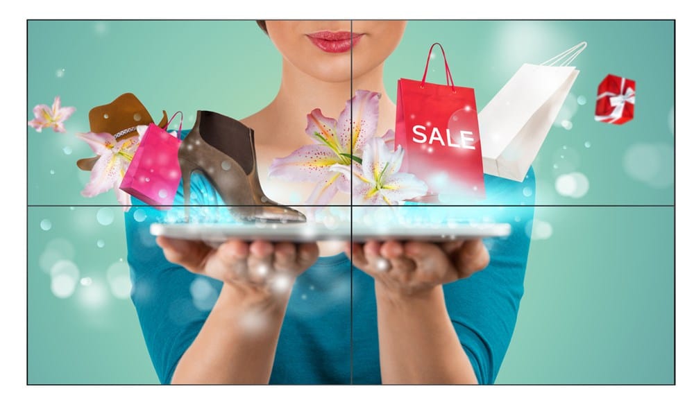 55″ X-Line FHD Videowall Large Format Display